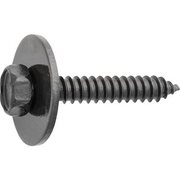 AU-VE-CO PRODUCTS Sheet Metal Screw, M6.3 x 30 mm, Steel Hex Head Hex Drive AV24442